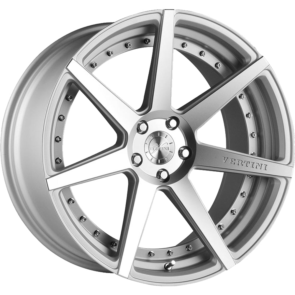 Vertini Dynasty Silver Machined Wheel
