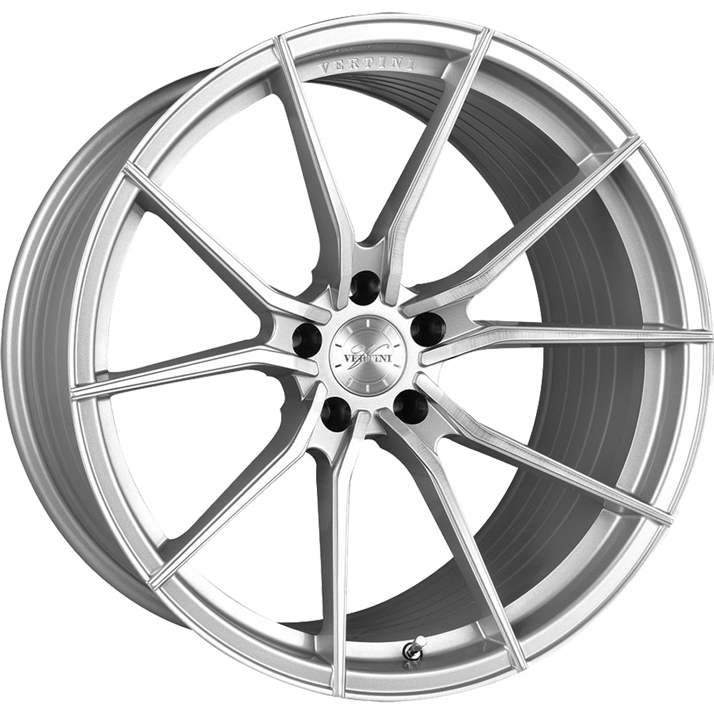 Vertini RF1.2 Silver Machined Wheel