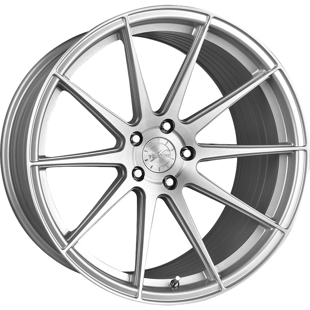 Vertini RF1.3 Silver Machined Wheel