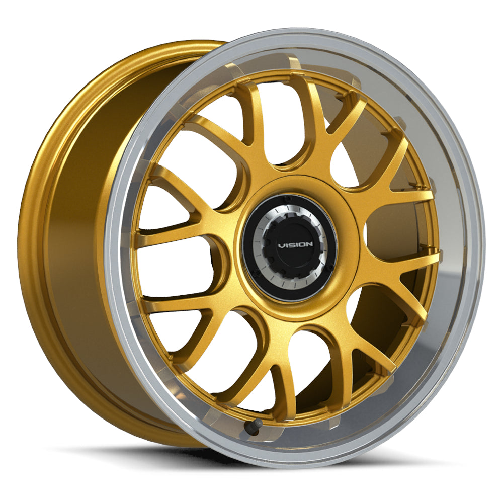 Vision Alpine Gold Machined Wheel