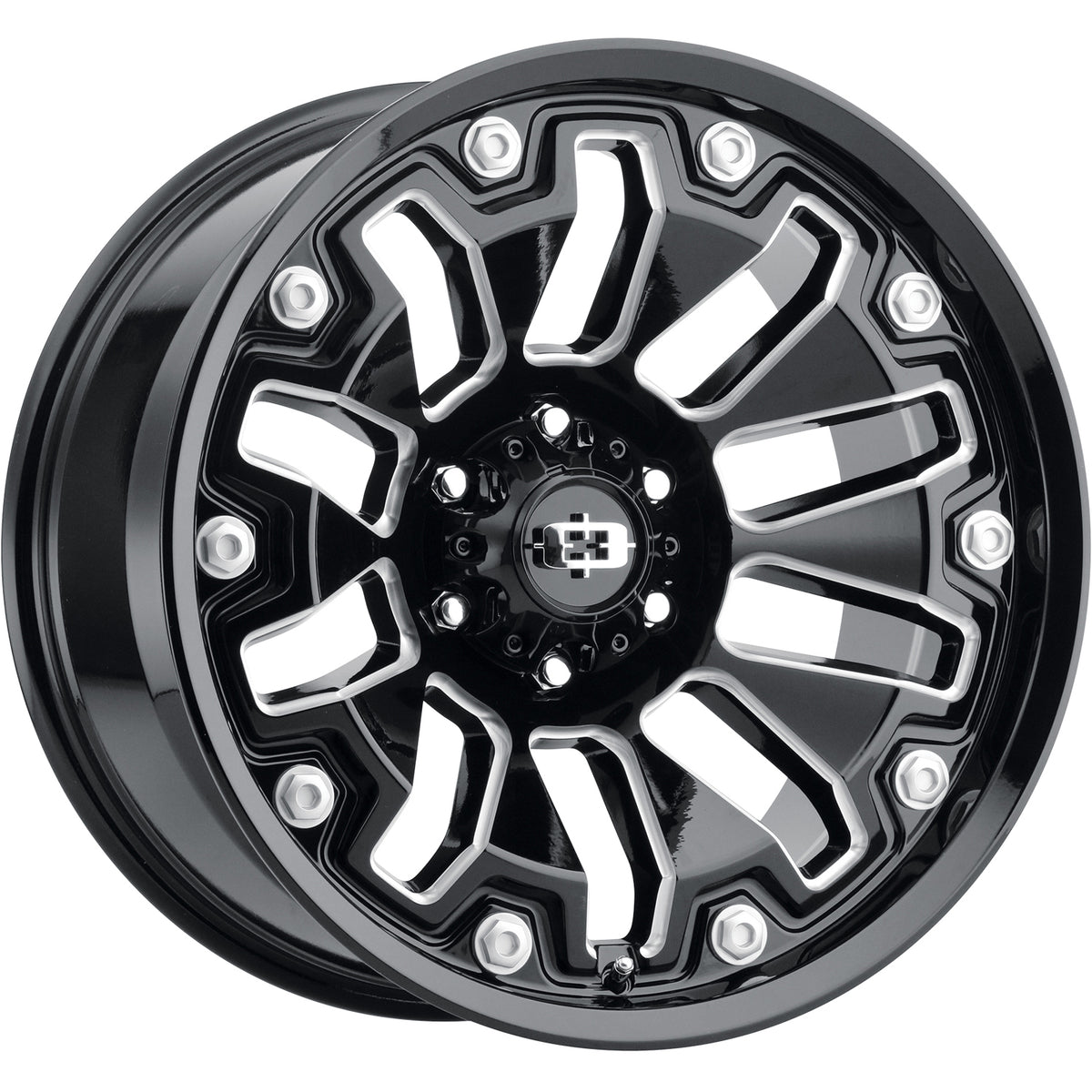 Vision Armor Black Milled Wheel
