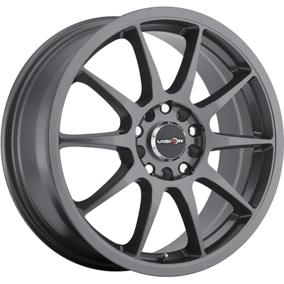 Vision Bane Gunmetal wheel
