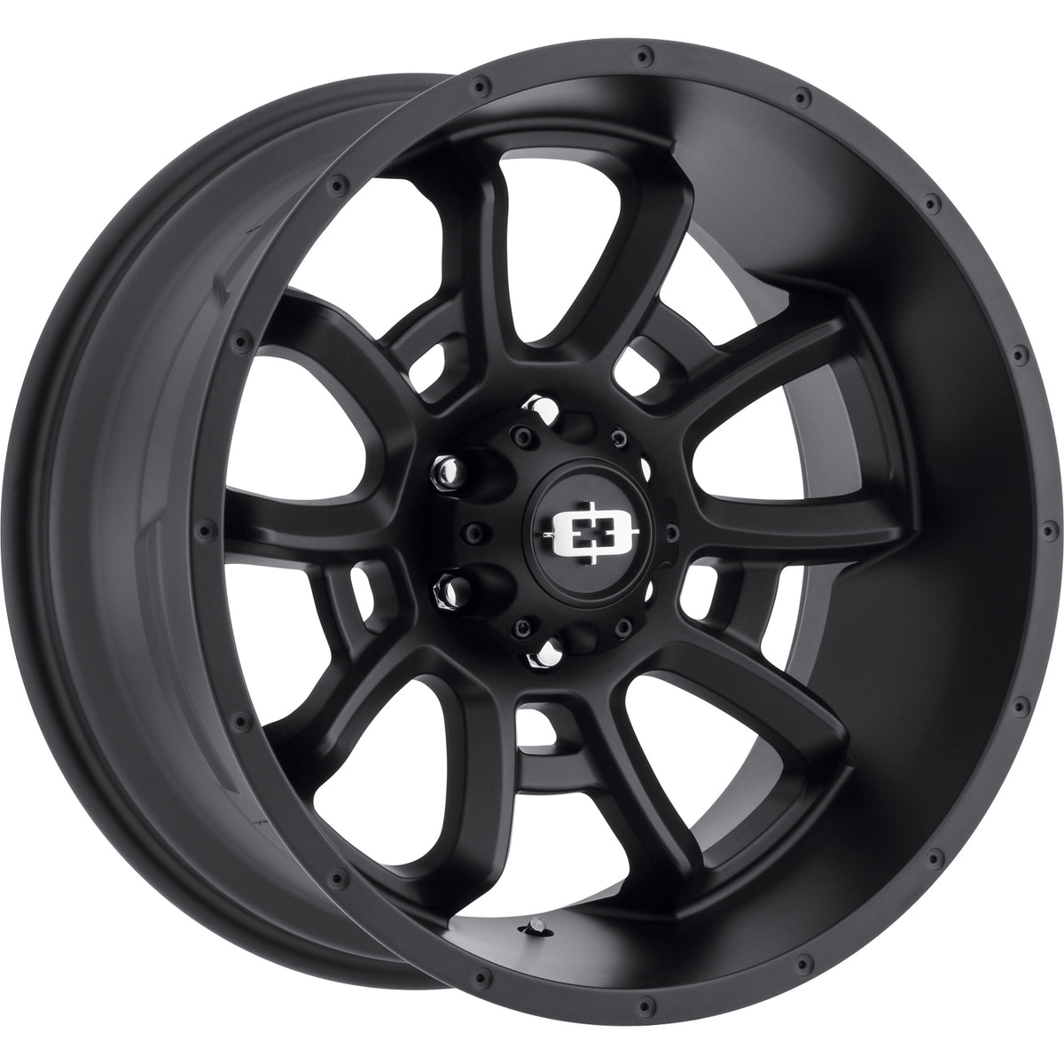 Vision Bomb Satin Black Wheel