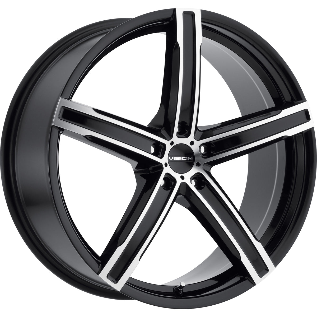 Vision Boost Black Machined Wheel