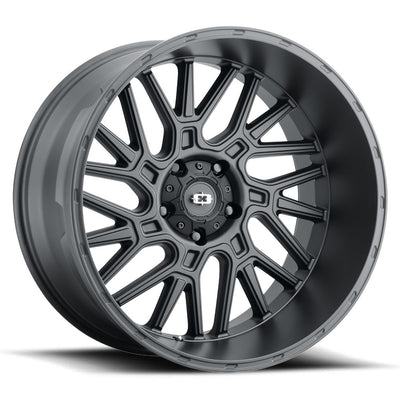 Vision Brawl Satin Black Wheel