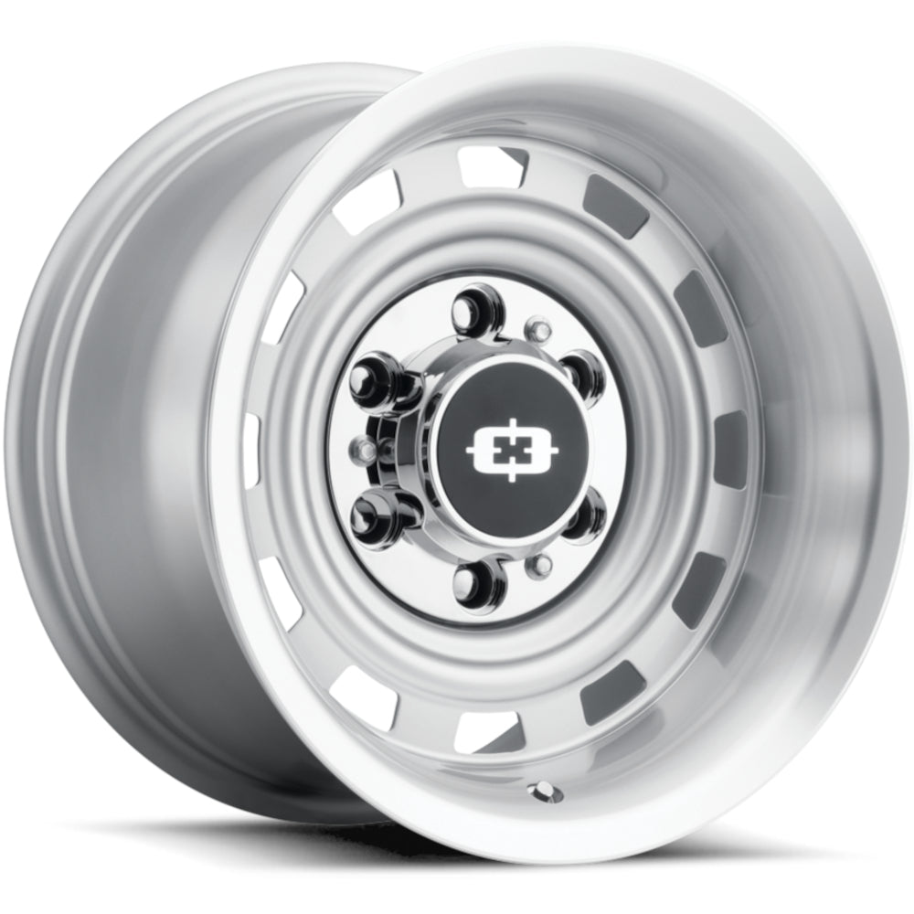 Vision Cheyenne Silver Machined Wheel