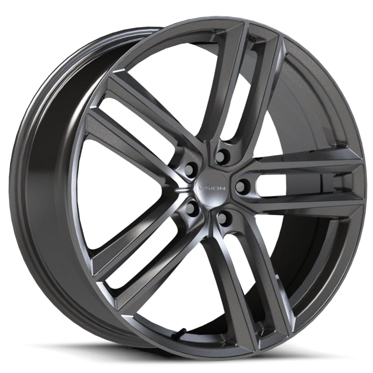 Vision Clutch Gunmetal Wheel