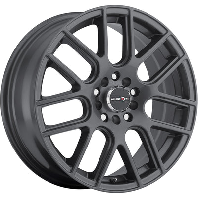 Vision Cross Gunmetal Wheel