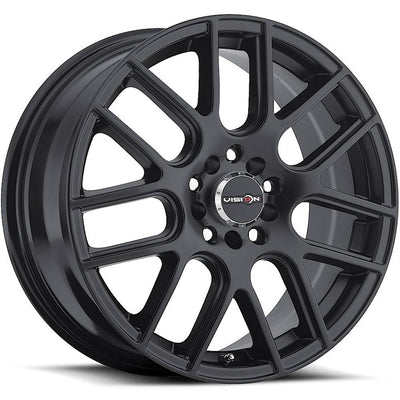 Vision Cross Matte Black wheel