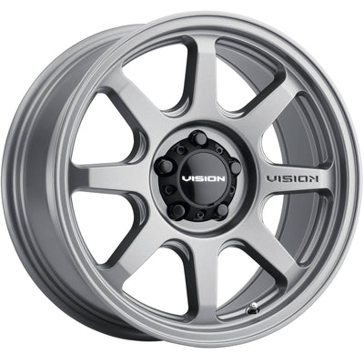 Vision Flow Satin Gray Wheel