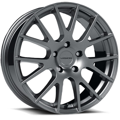 Vision Hellion Gunmetal Wheel