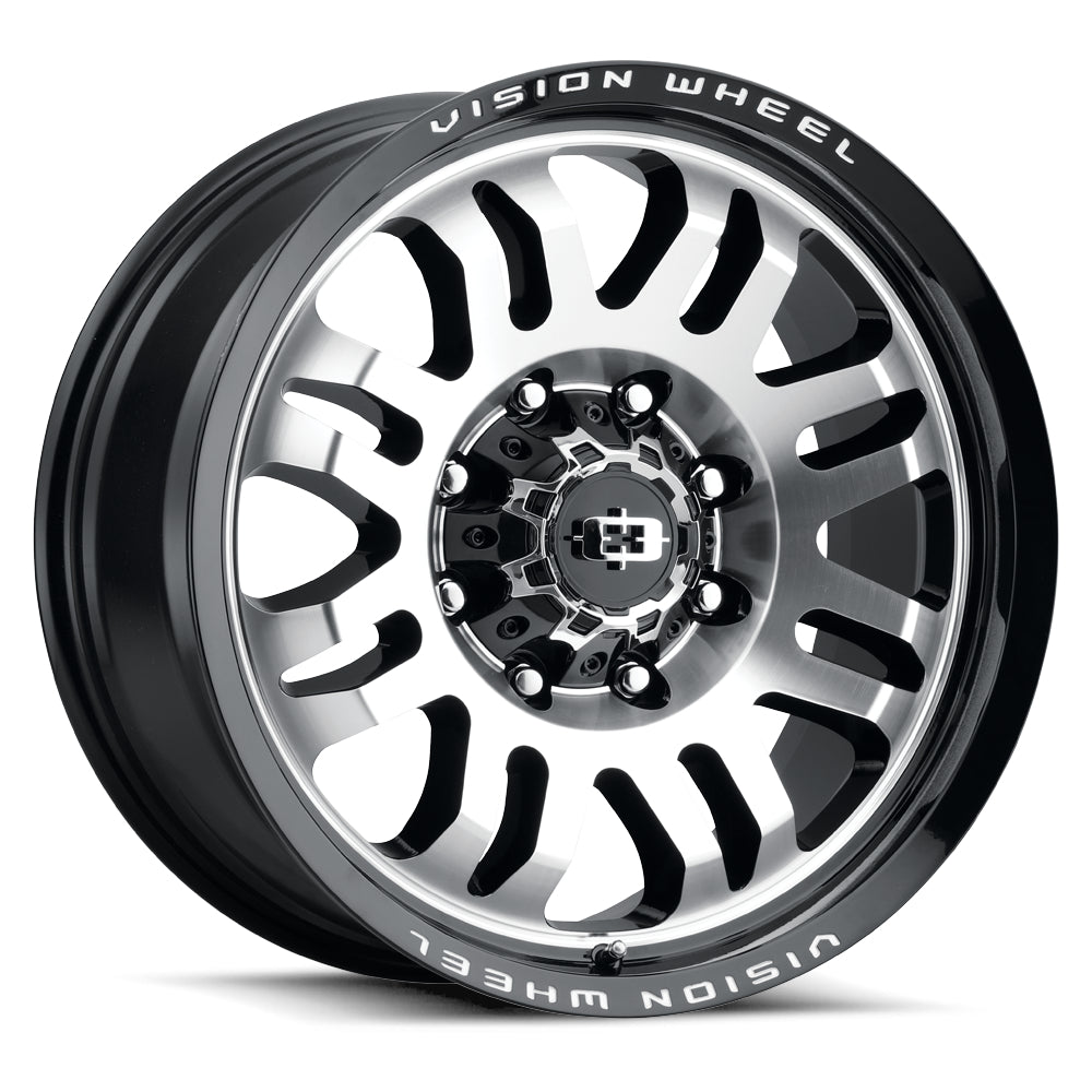 Vision Inferno Black Machined Wheel