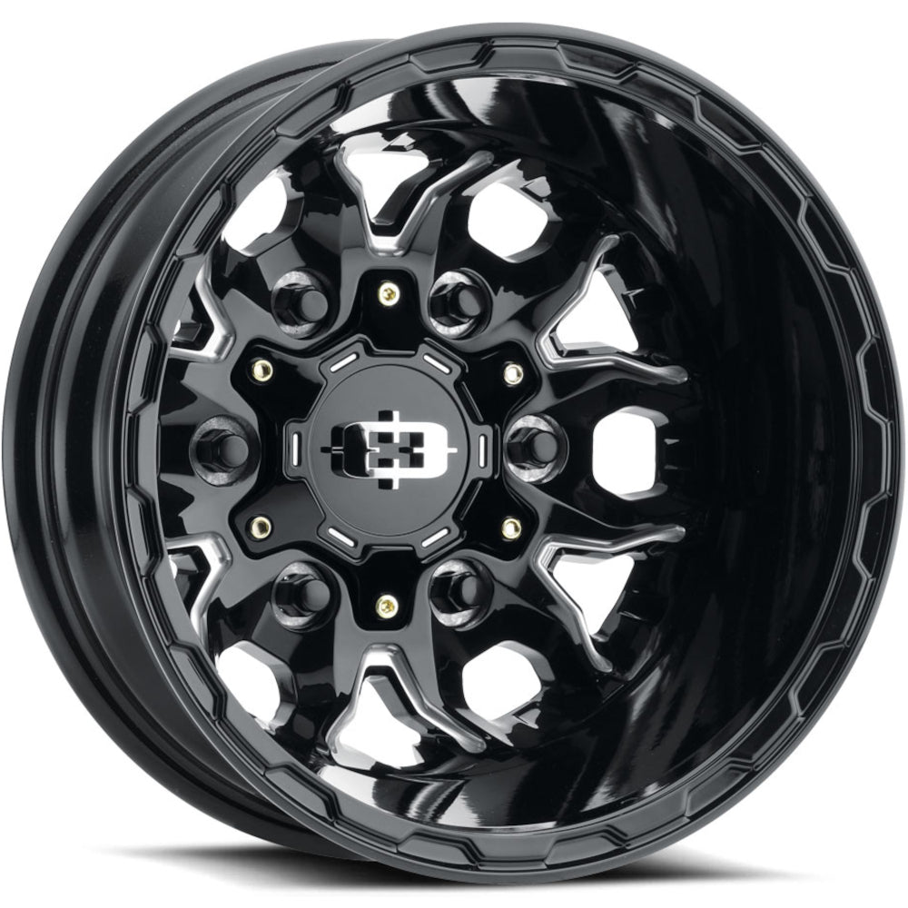 Vision Korupt Black Milled Wheel