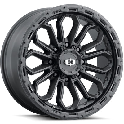 Vision Korupt Satin Black Wheel