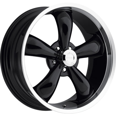 Vision Legend 5 Black Machined Wheel