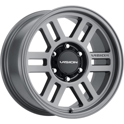 Vision Manx 2 Overland Satin Gray Wheel