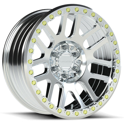 Vision Nemesis Beadlock 111BL 18x9 +26mm Polished with True Beadlock