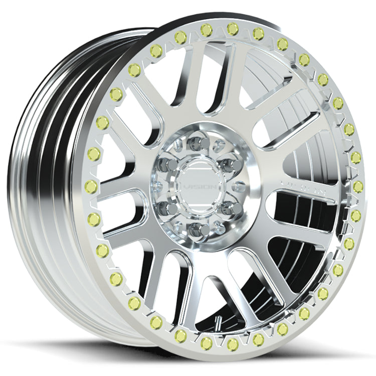 Vision Nemesis Beadlock Polished Wheel