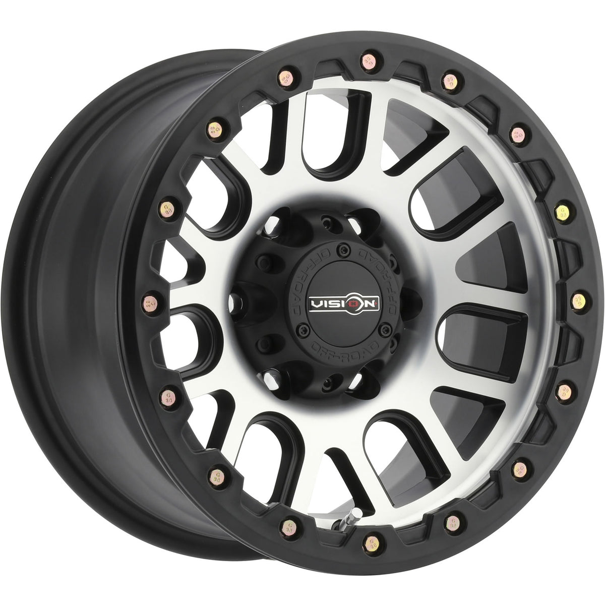 Vision Nemesis Black Machined Wheel