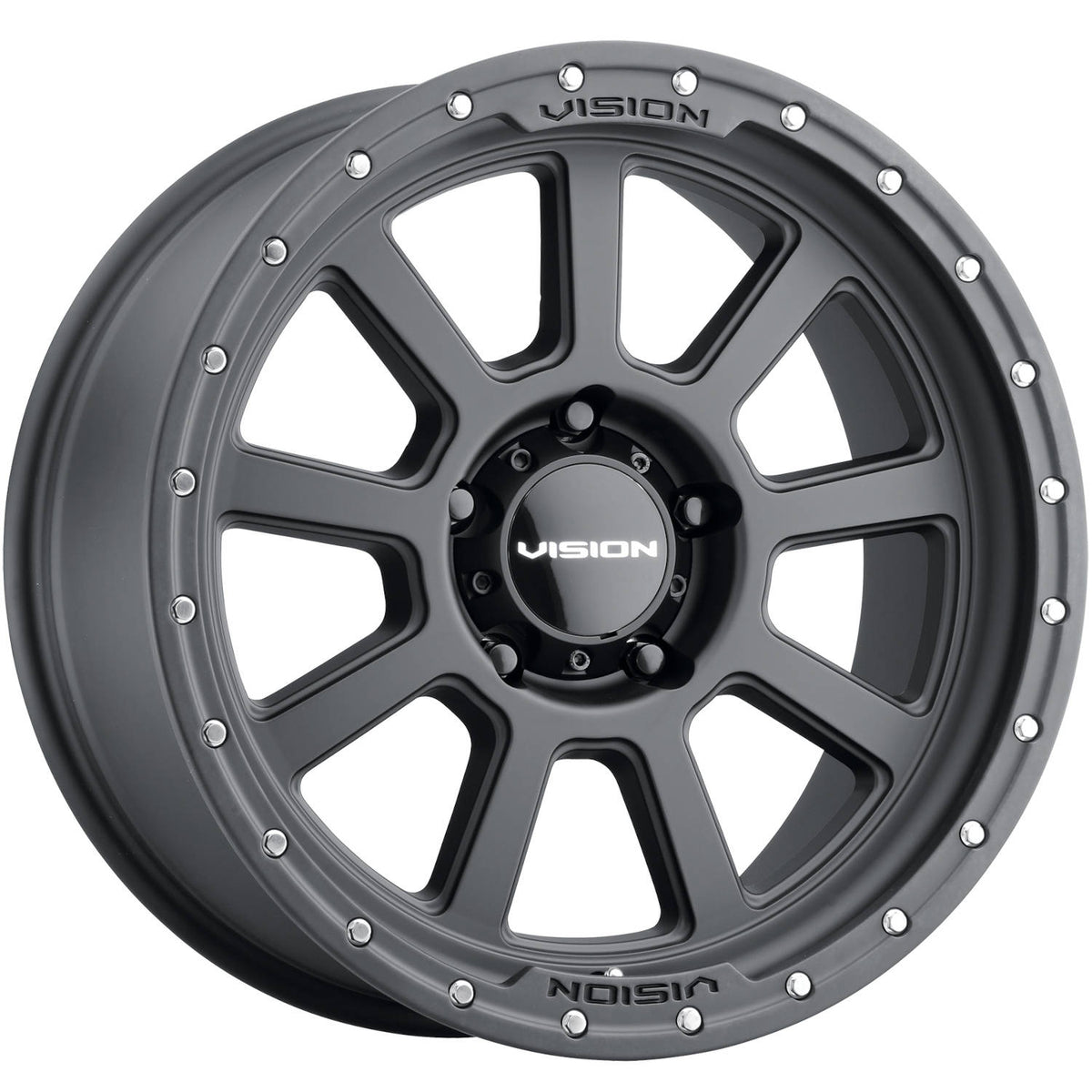 Vision OJOS Satin Black Wheel