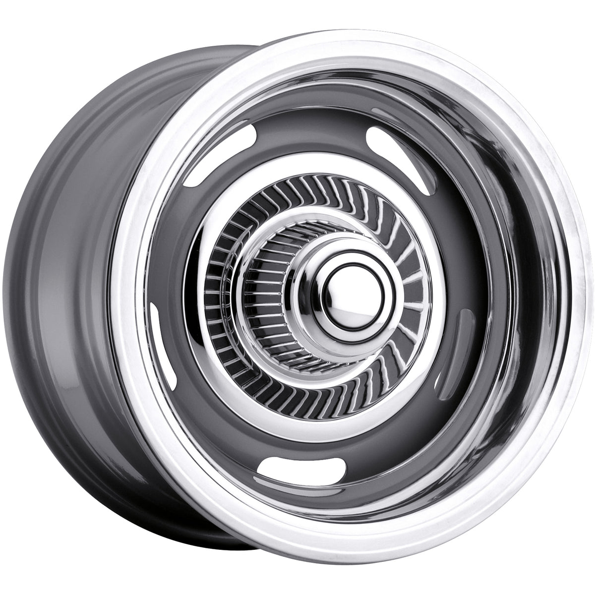 Vision Rally Silver Wheel