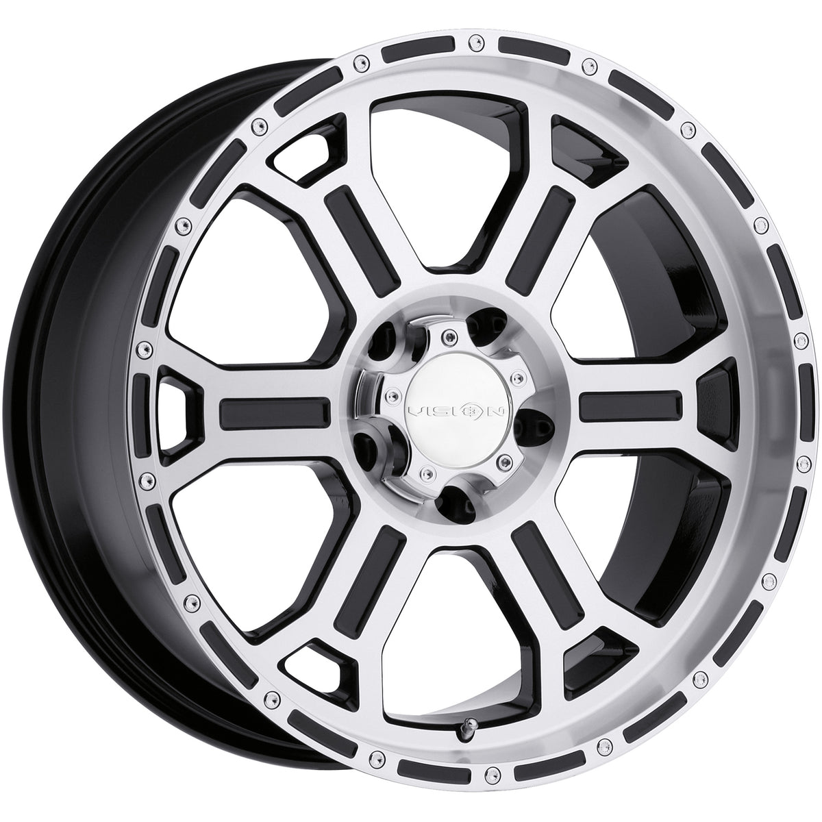 Vision Raptor Black Wheel
