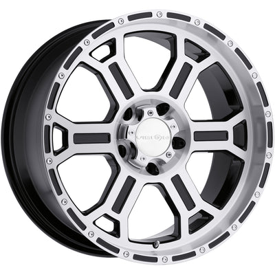 Vision Raptor Black Wheel