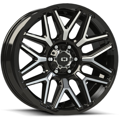 Vision Rekluse Black Machined Wheel