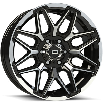 Vision Rekluse Black Machined Wheel