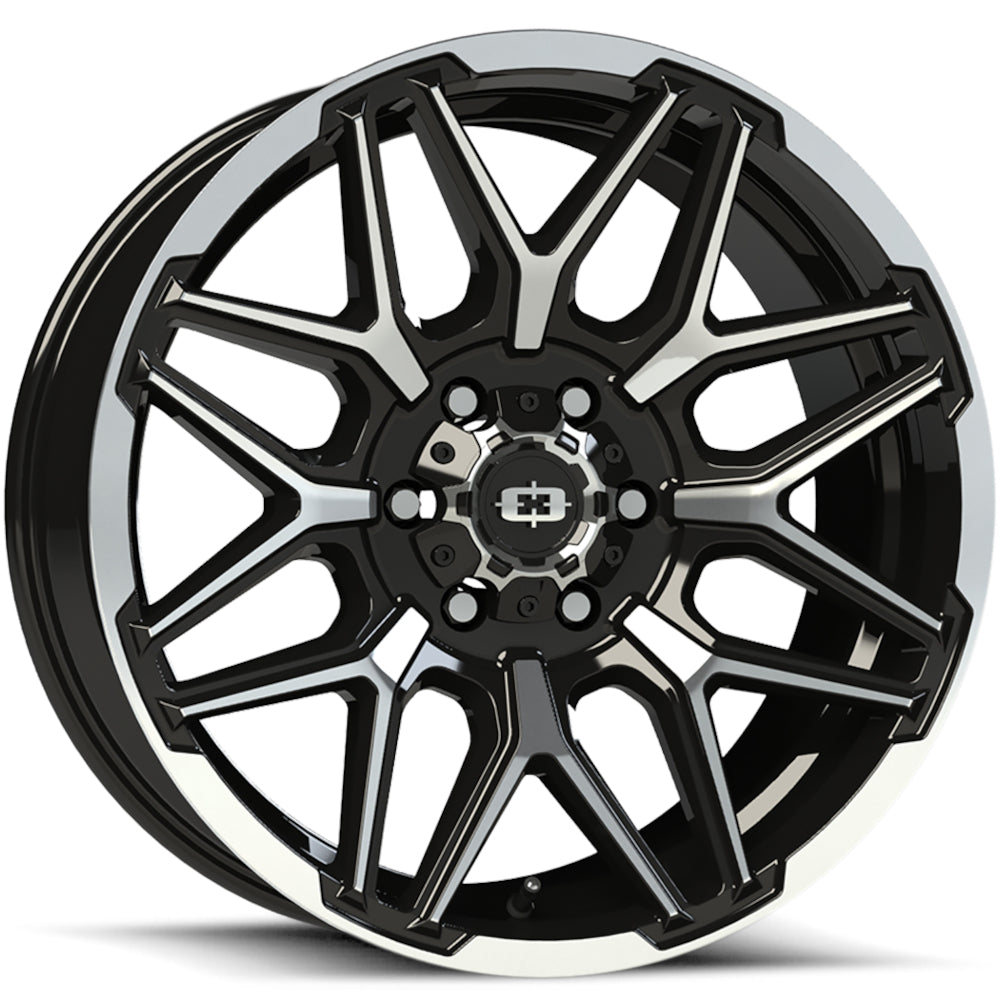 Vision Rekluse Black Machined Wheel