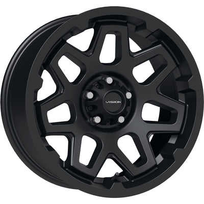 Vision Se7en Satin Black Wheel