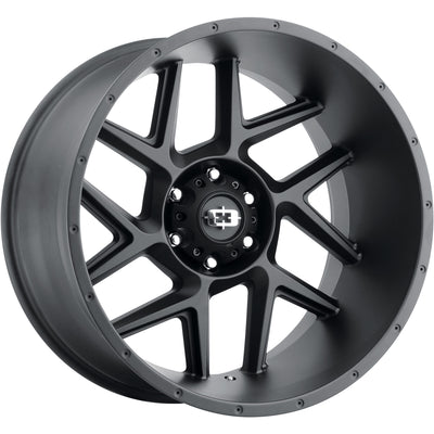 Vision Sliver Satin Black Wheel