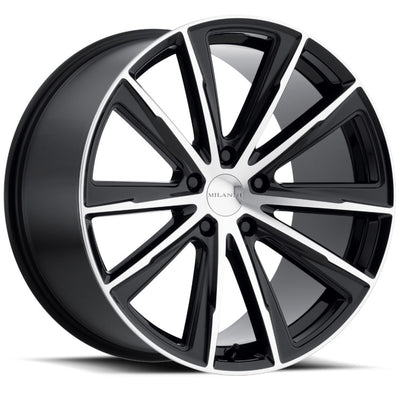 Vision Splinter Black Machined Wheel