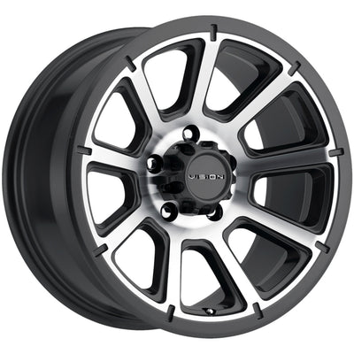Vision Turbine Black Machined wheel