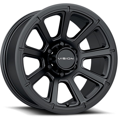 Vision Turbine Matte Black Wheel