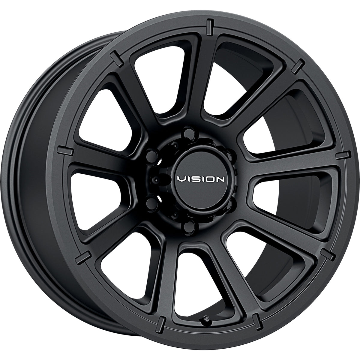 Vision Turbine Matte Black Wheel