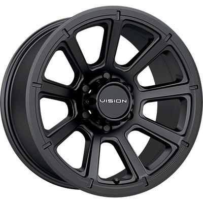 Vision Turbine Matte Black Wheel