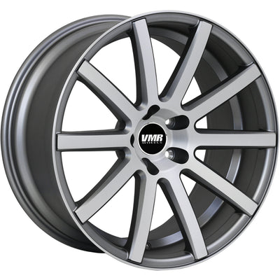 VMR V702 Gunmetal Brushed Wheel