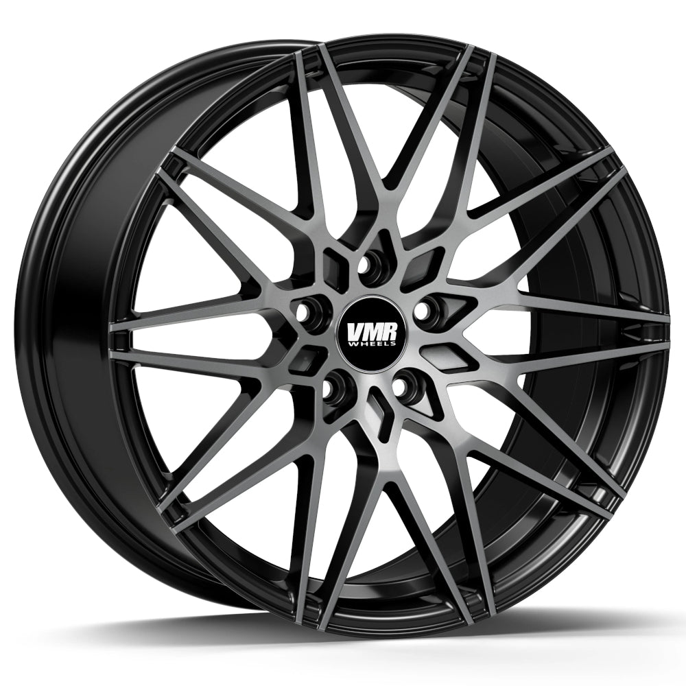 VMR V801 Black Machined Wheel