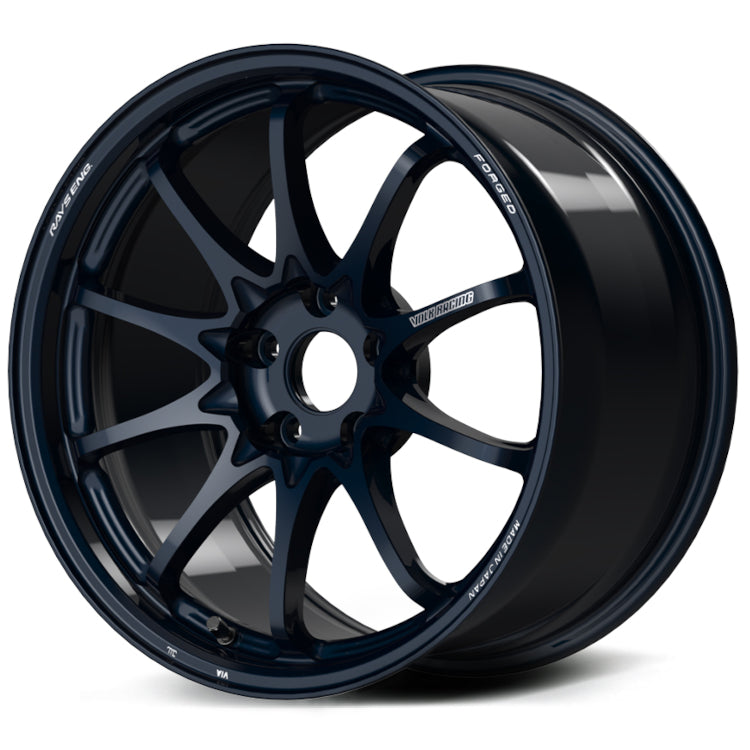 Volk CE28N-Plus Blue Wheel