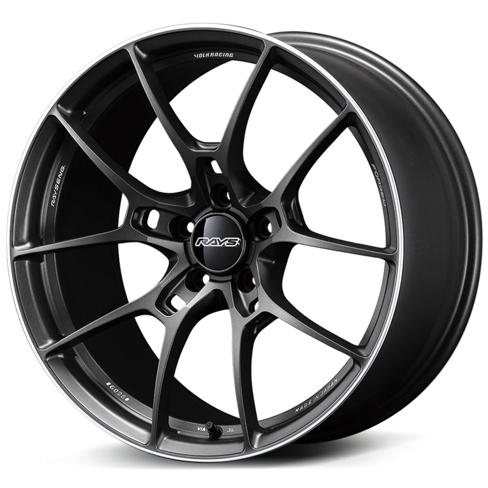Volk G025 Matte Gunblack Wheel
