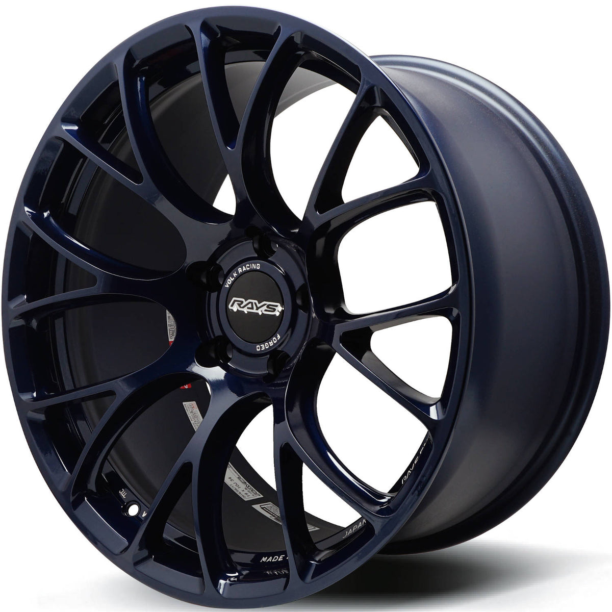Volk G16 Blue Wheel
