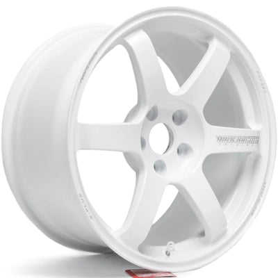 Volk TE37 Saga S-Plus White Wheel