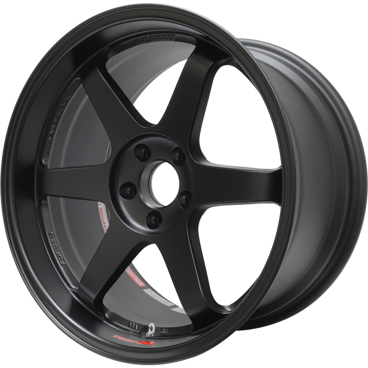 Volk TE37SL Flat Black Wheel