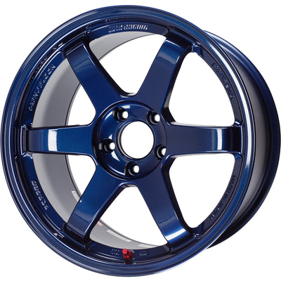 Volk TE37SL Blue Wheel