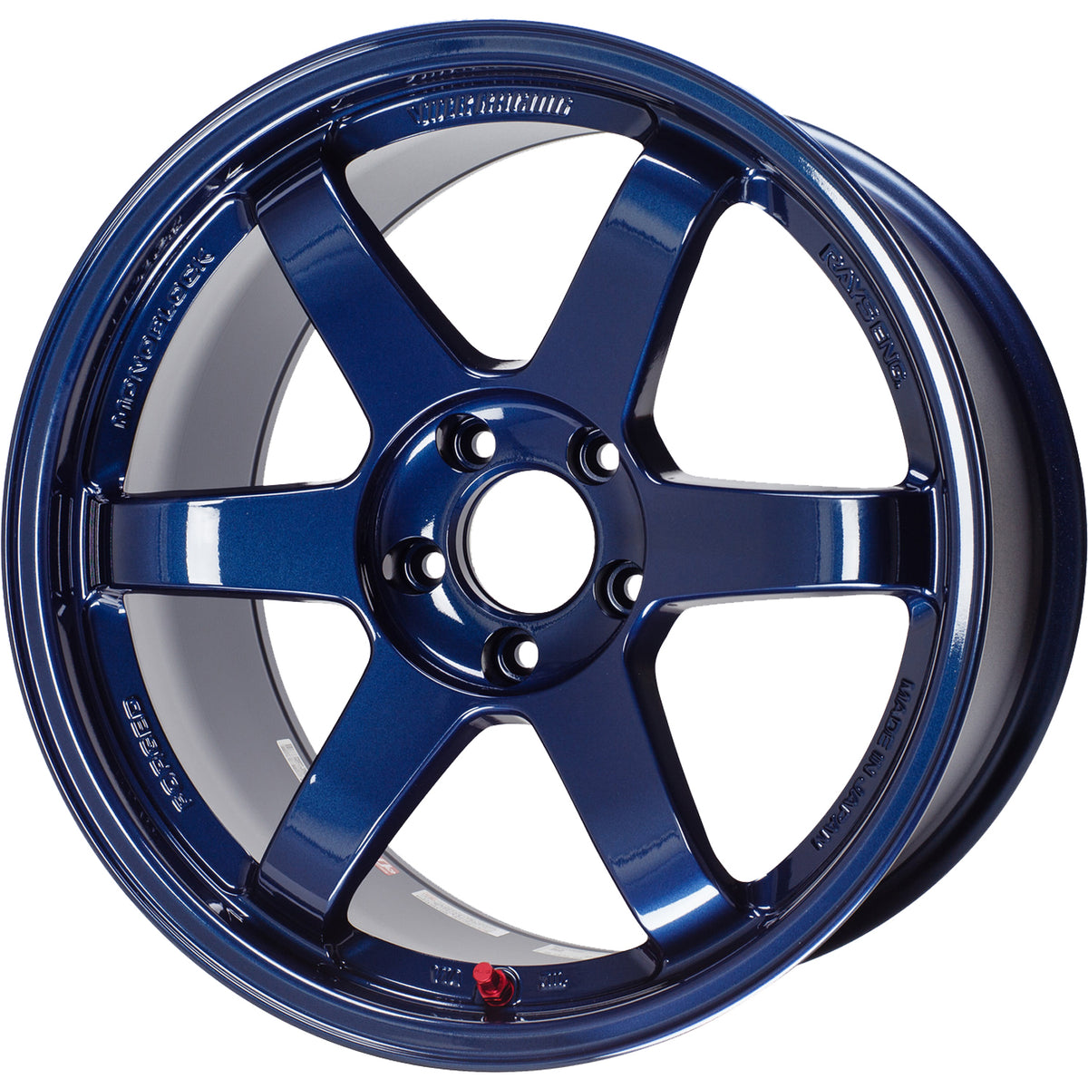Volk TE37SL Blue Wheel