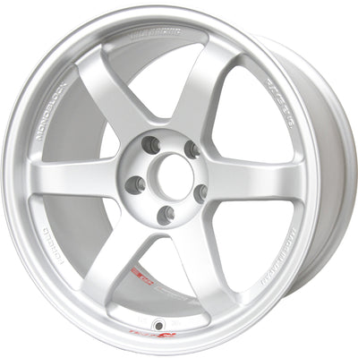 Volk TE37SL Silver Wheel