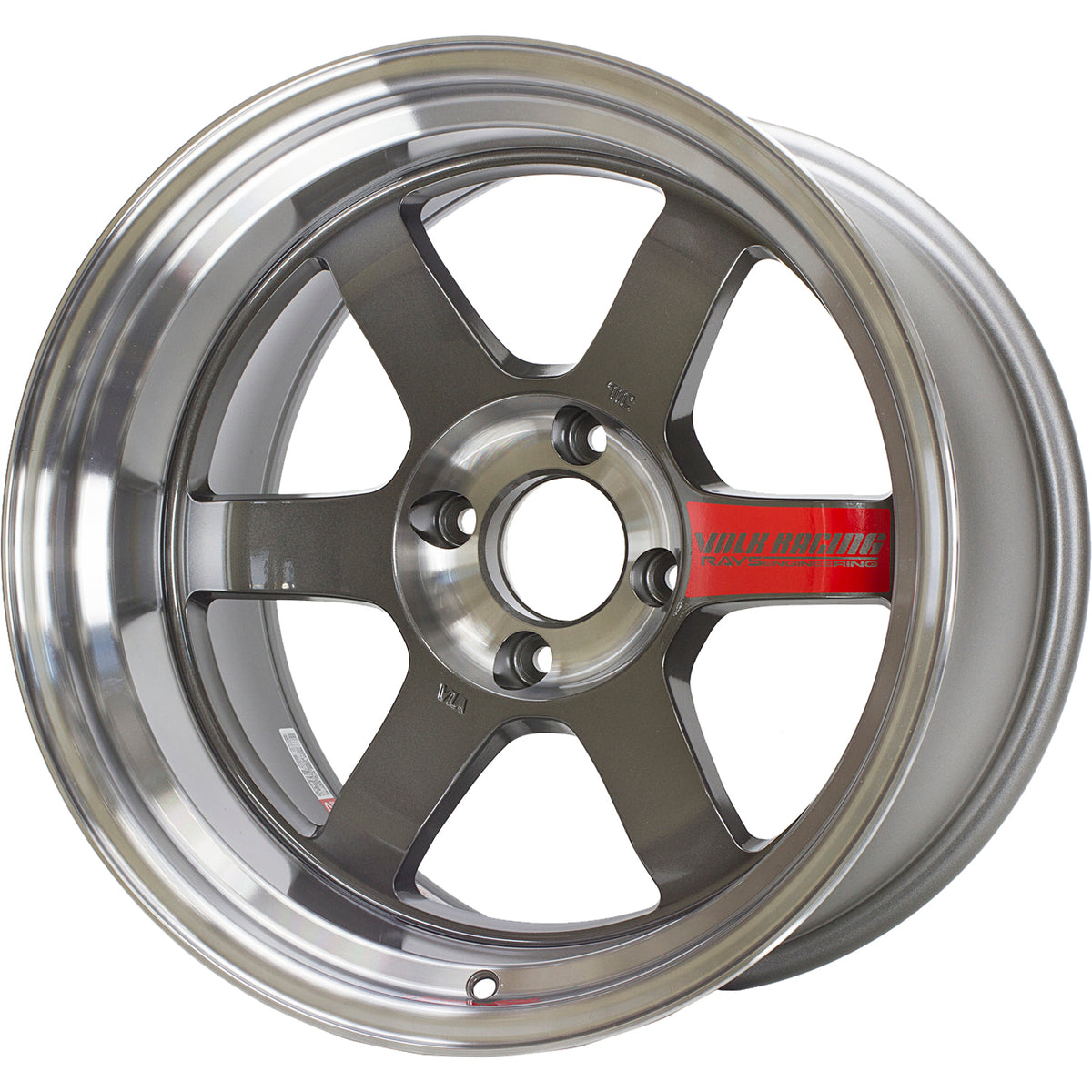 Volk TE37V Gunmetal Machined Wheel
