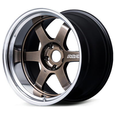 Volk TE37V Spec-SR Bronze Machined Wheel