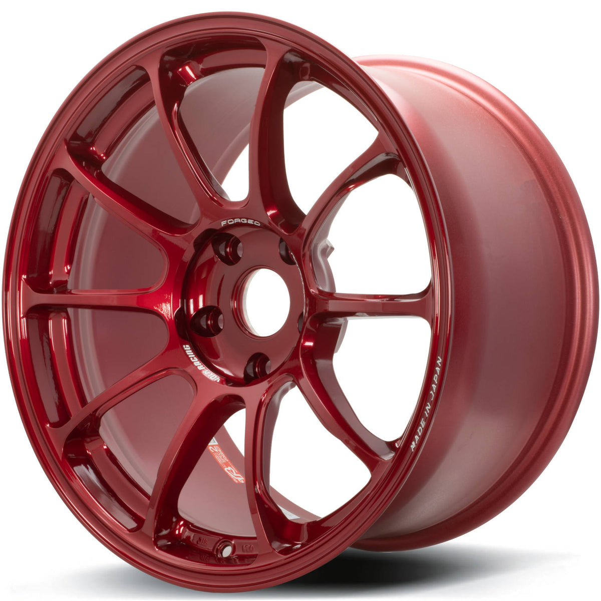 Volk ZE40 Red Wheel